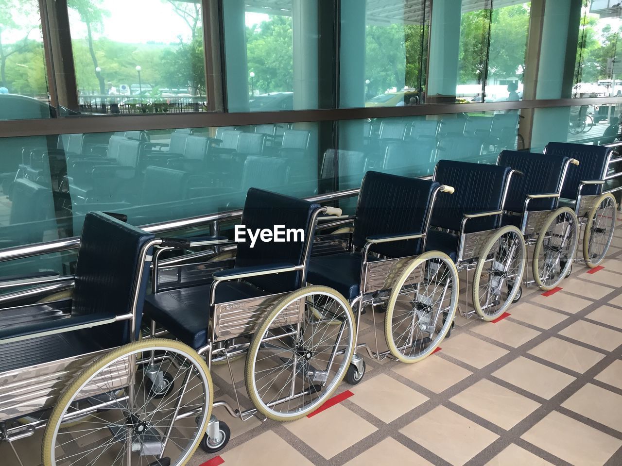 VIEW OF EMPTY SEATS IN ROOM