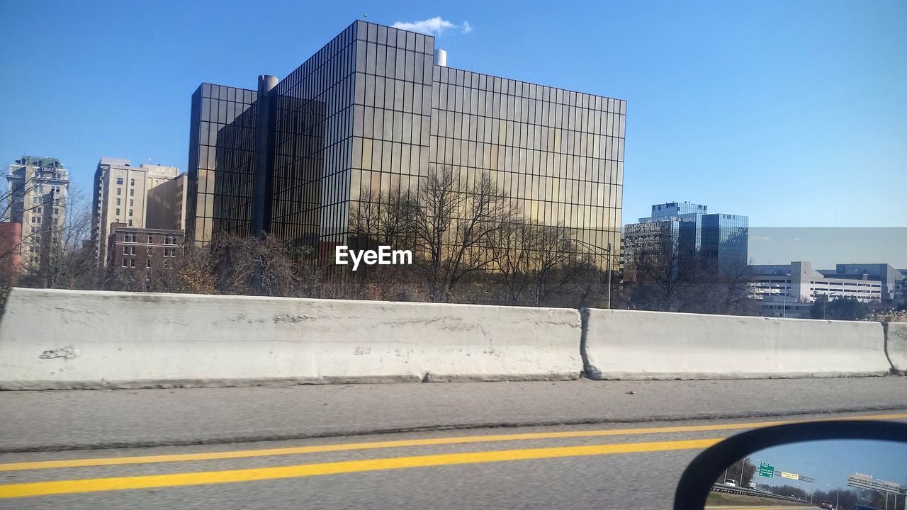 VIEW OF MODERN BUILDINGS