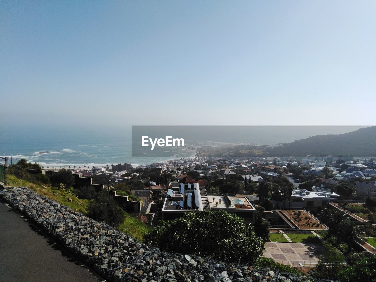 HIGH ANGLE VIEW OF CITY BUILDINGS