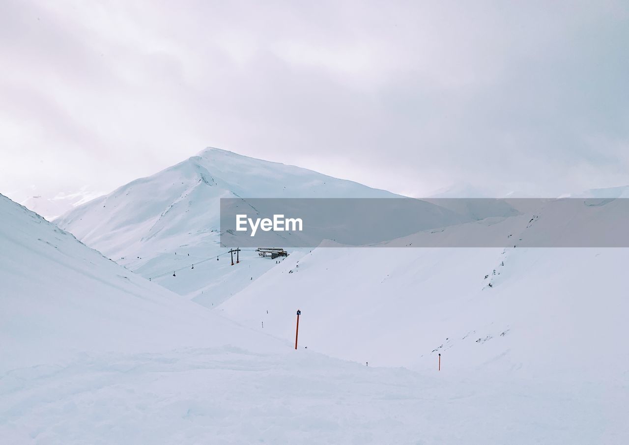 Winter day in the slopes