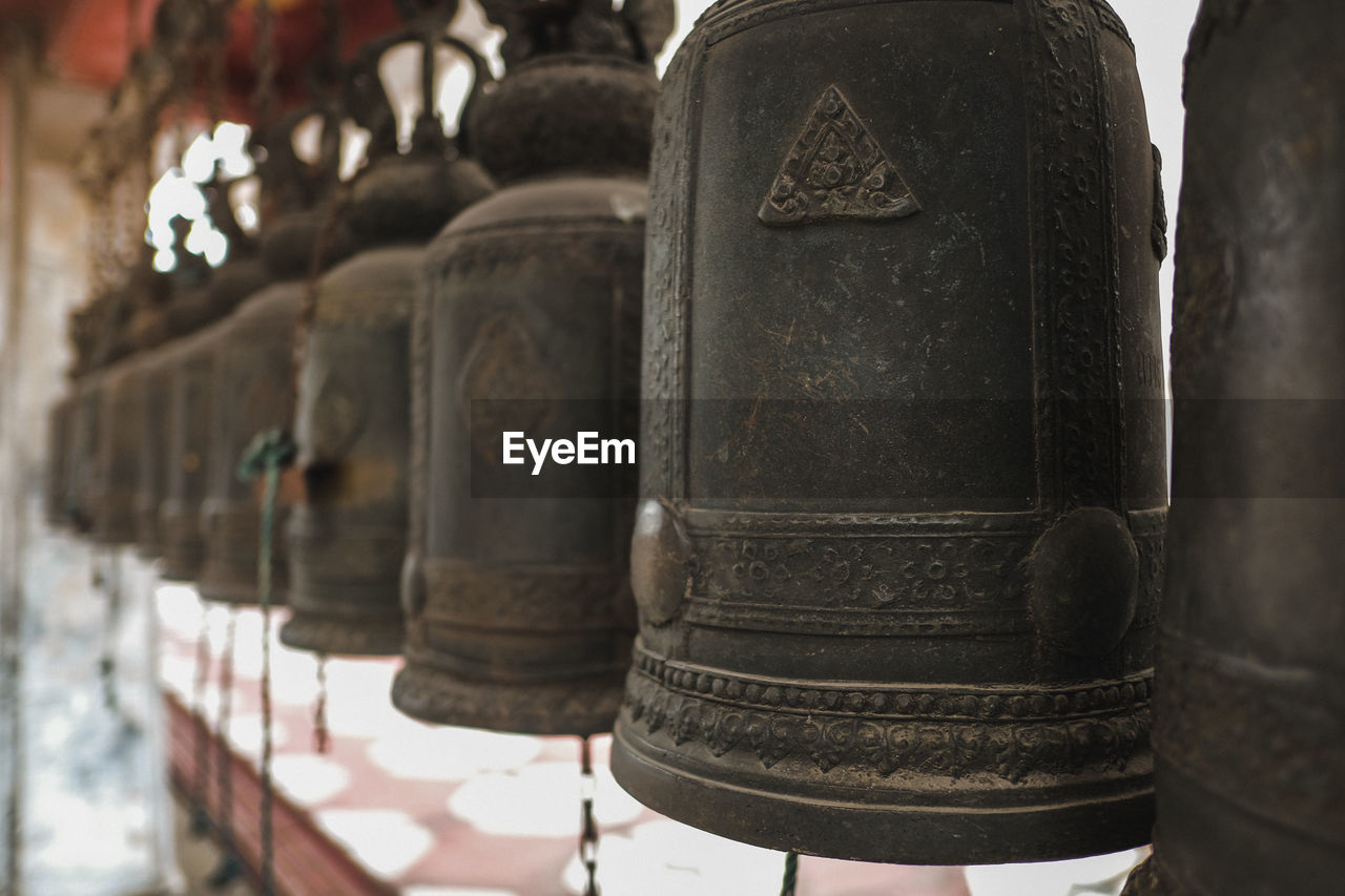 Old bell in the temple