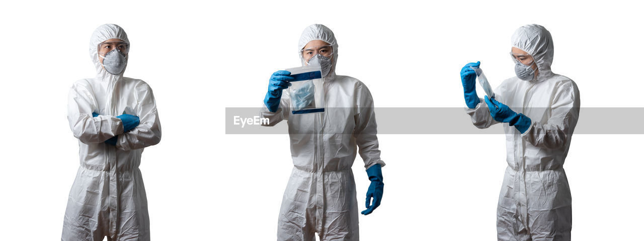 DIGITAL COMPOSITE IMAGE OF PEOPLE AGAINST SKY