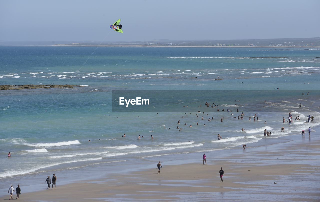 people on beach