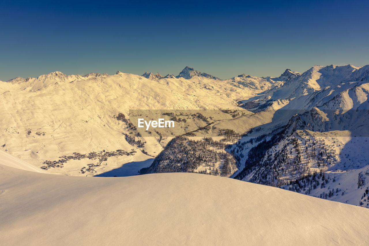 Saint veran et le mont viso, queyras, hautes alpes