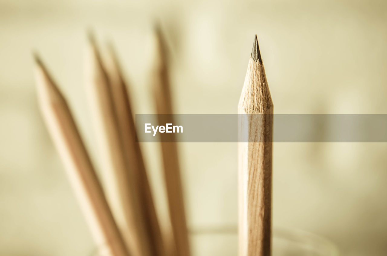 Close-up of pencil