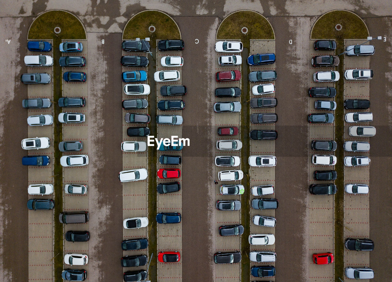 Parking cars from above