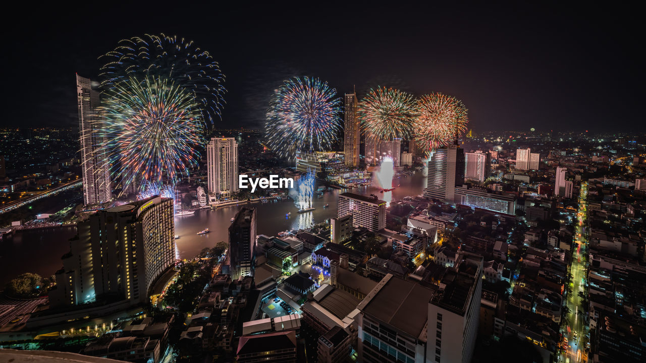 Bangkok new year fireworks 2022