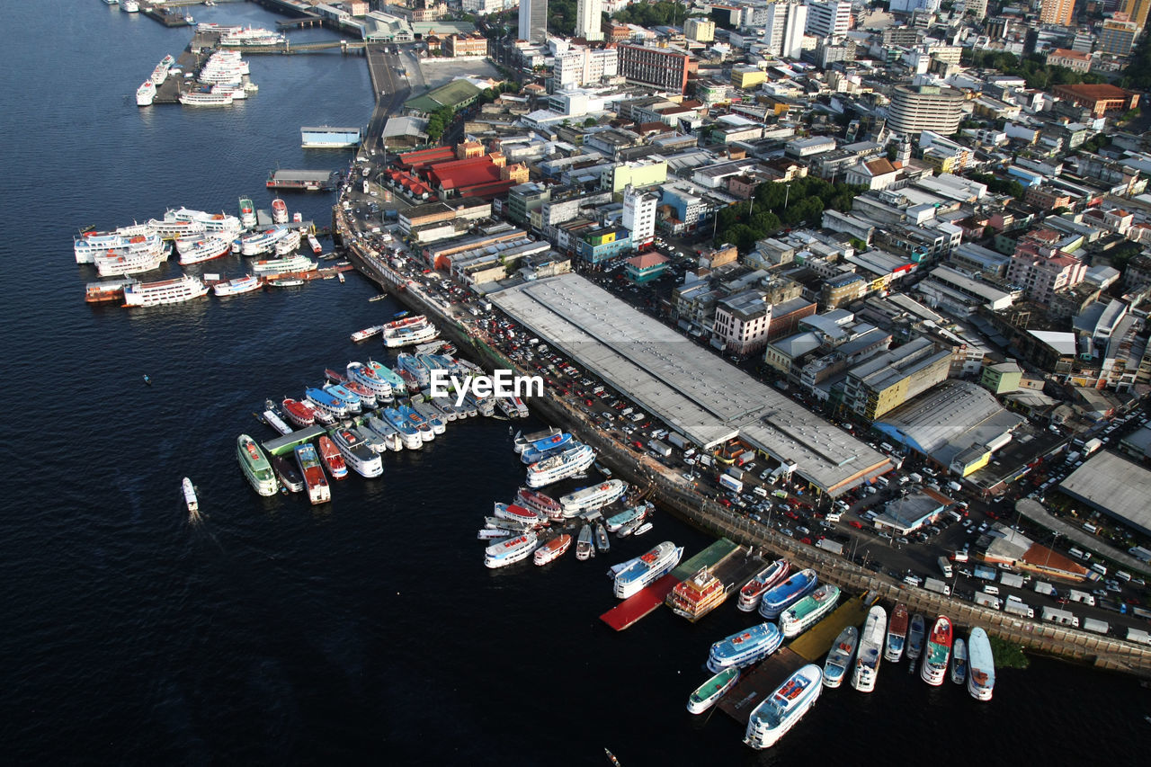 Aerial view of cityscape