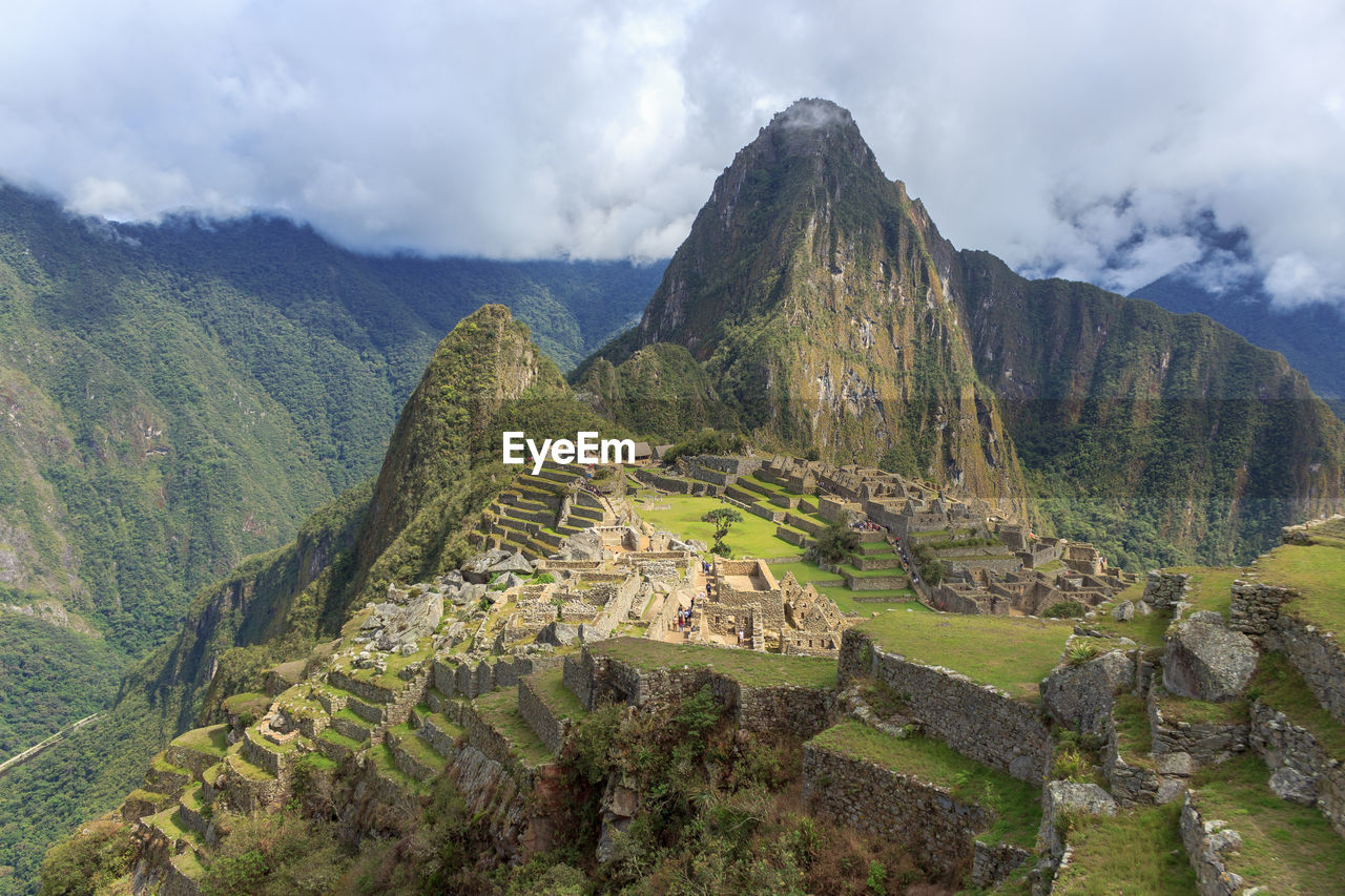 PANORAMIC VIEW OF A MOUNTAIN