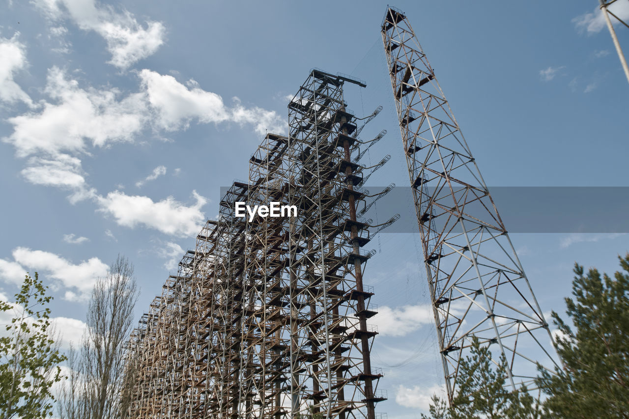 Radio station chernobyl 2 antenna field, over-the-horizon radar.
