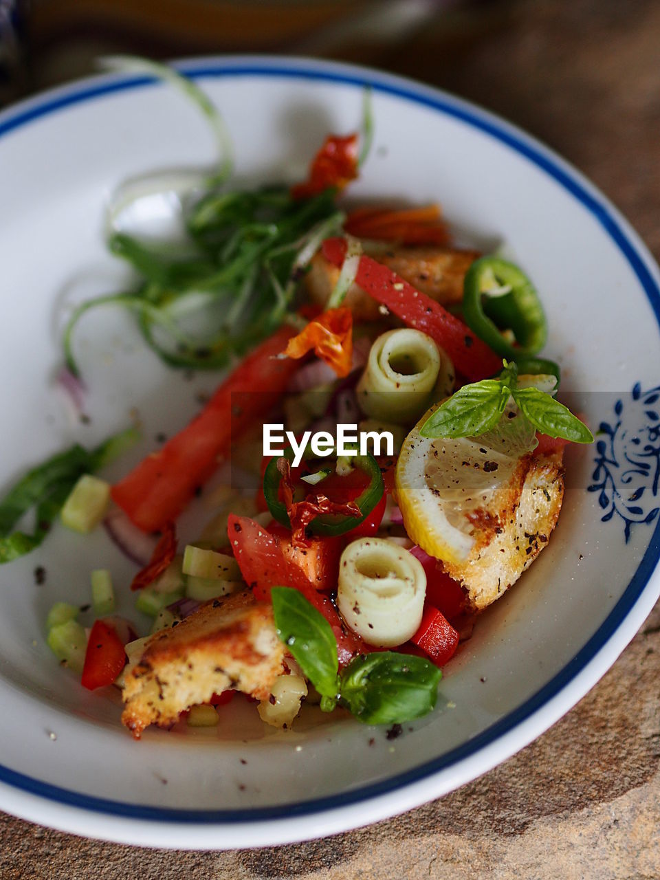 Close-up of salad in bowl