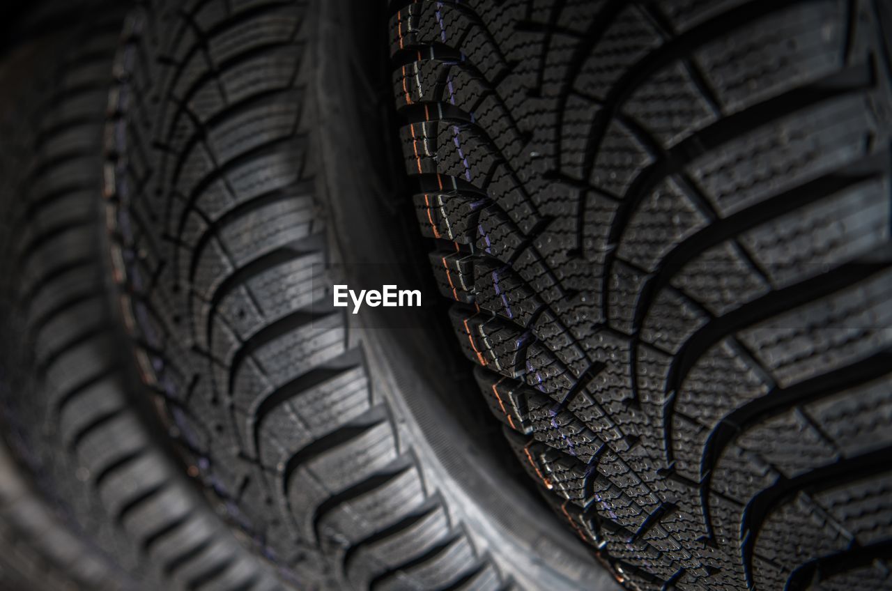 Full frame shot of tire