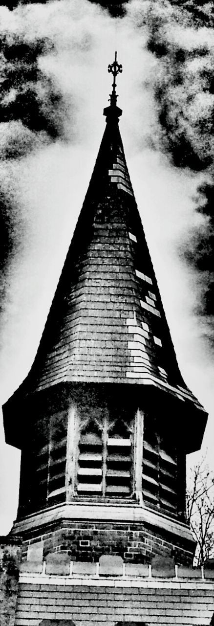 LOW ANGLE VIEW OF OLD CHURCH AGAINST SKY