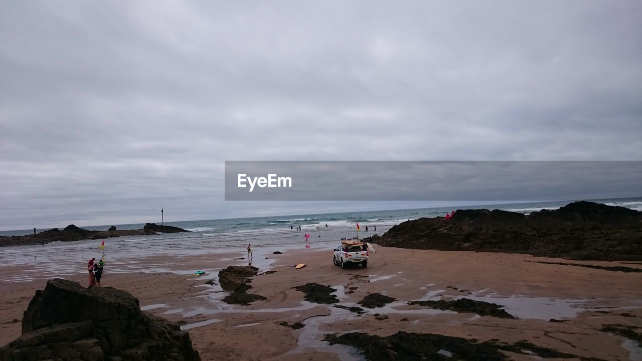 VIEW OF SEA AGAINST SKY