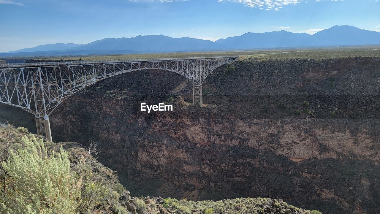 SCENIC VIEW OF BRIDGE AGAINST SKY