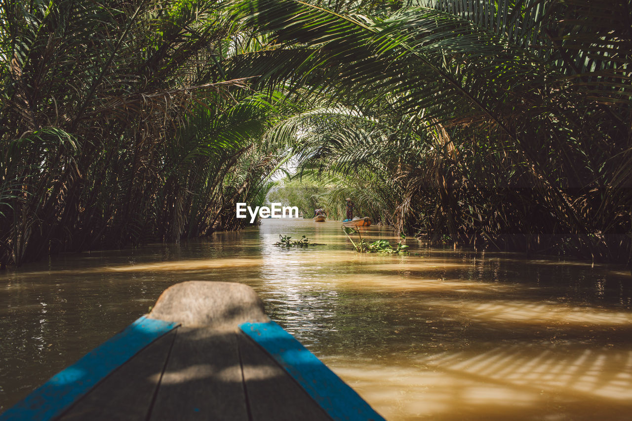 Boat on river