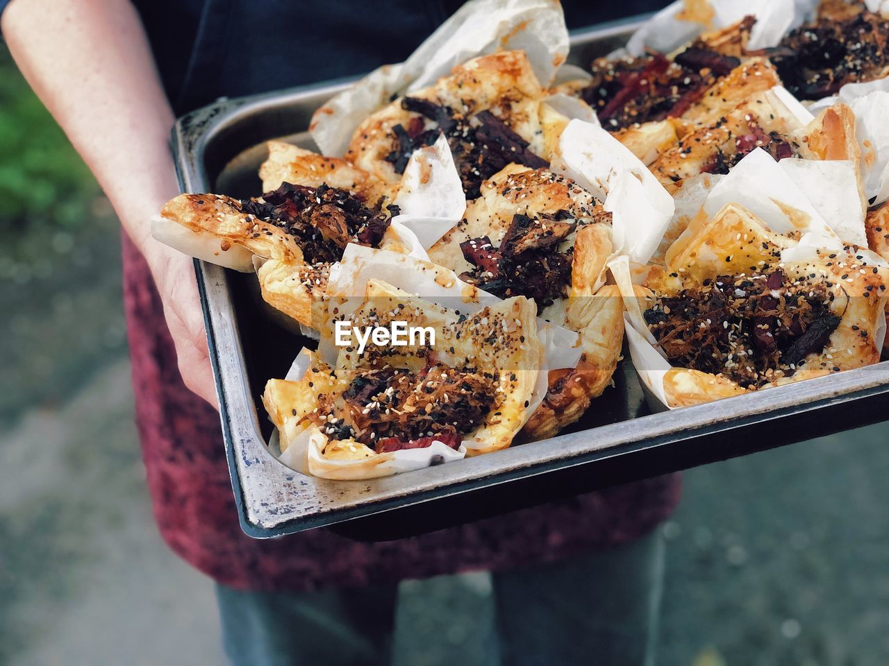 Close-up of food in plate on table