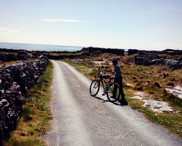 VIEW OF ROAD PASSING THROUGH LANDSCAPE