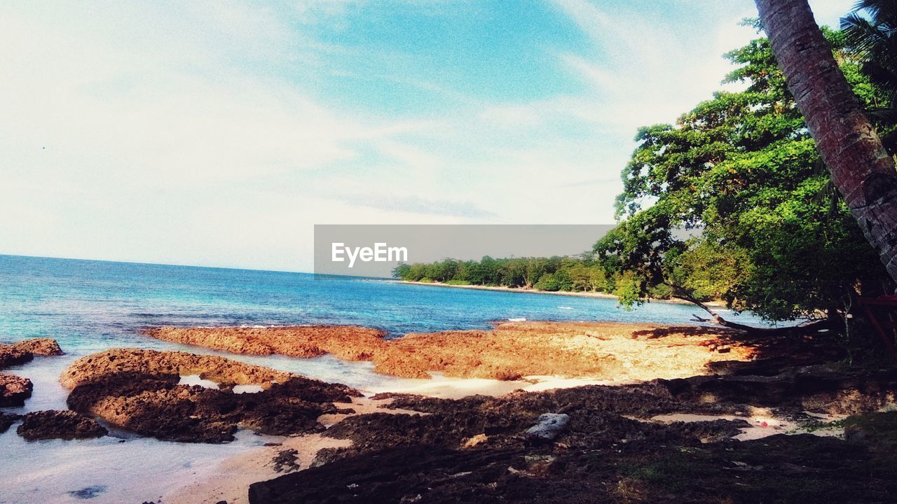 VIEW OF BEACH AGAINST SKY