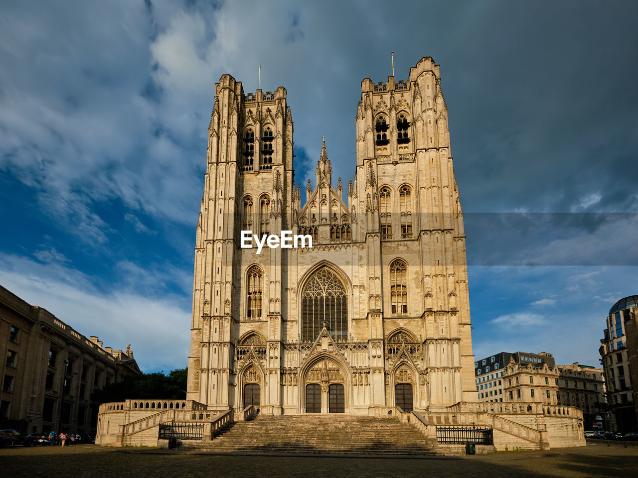 Cathedral of st. michael and st. gudula in brussels, belgium