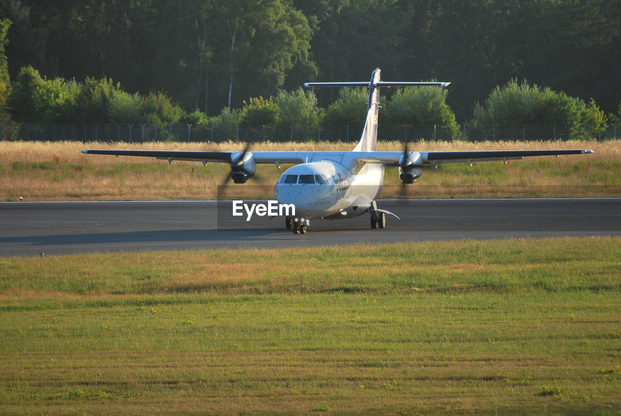AIRPLANE ON RUNWAY