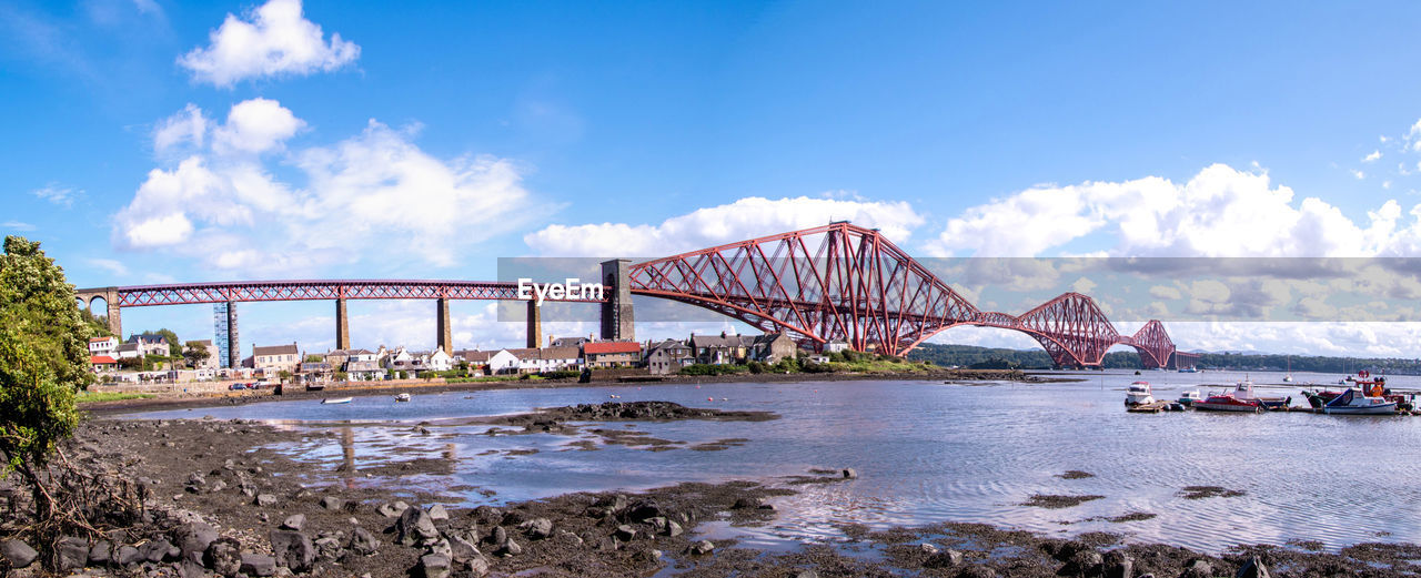 VIEW OF BRIDGE OVER RIVER