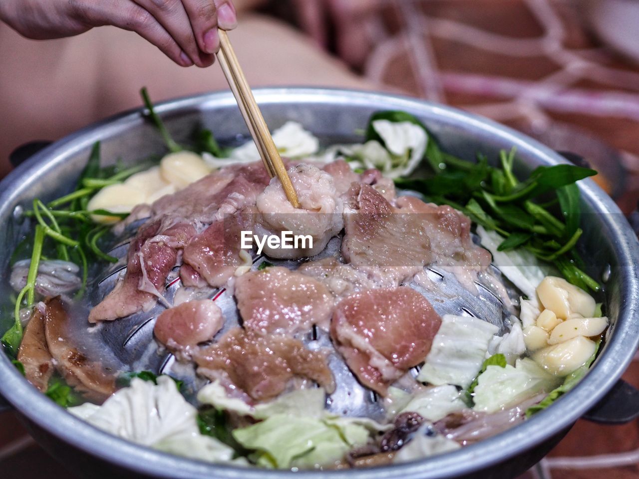 Close-up of food in plate