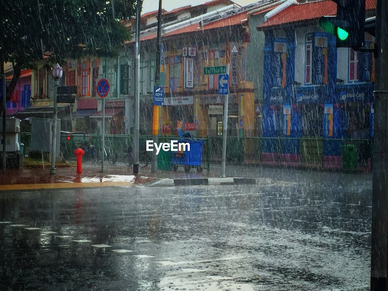 VIEW OF ILLUMINATED BUILDING