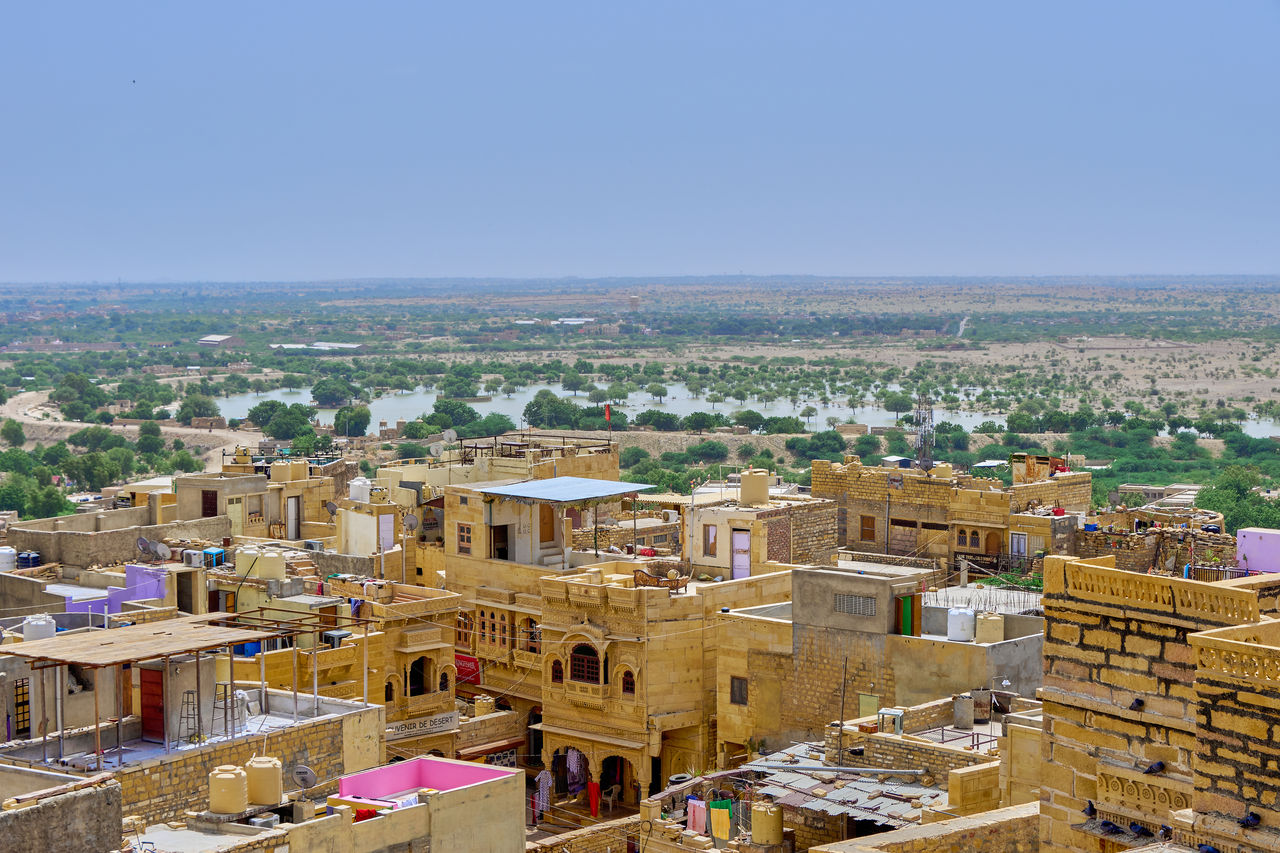 Gadisar lake from jaisalmer fort