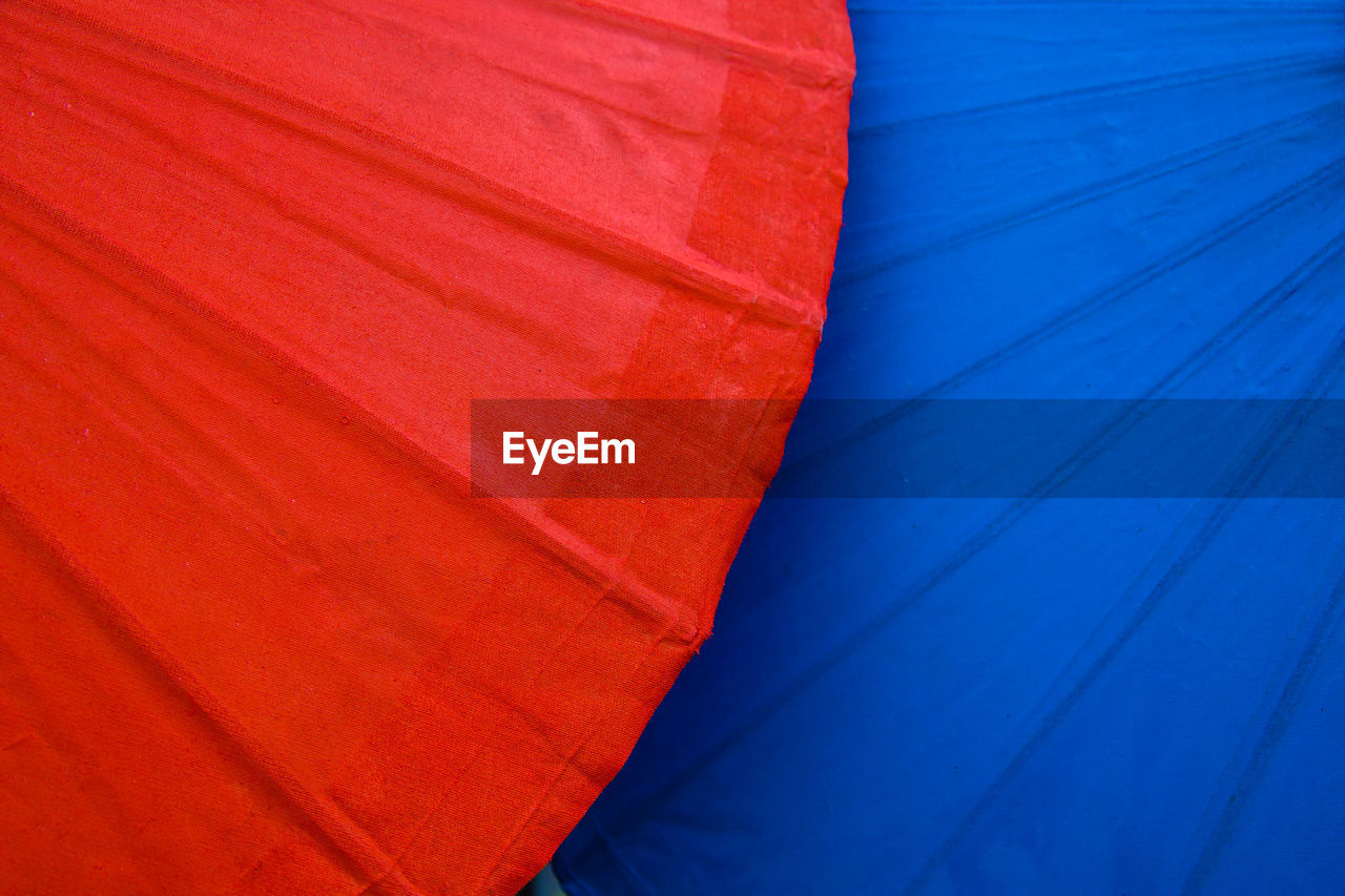 HIGH ANGLE VIEW OF COLORFUL FLAG