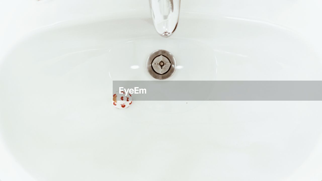 Close-up of sink