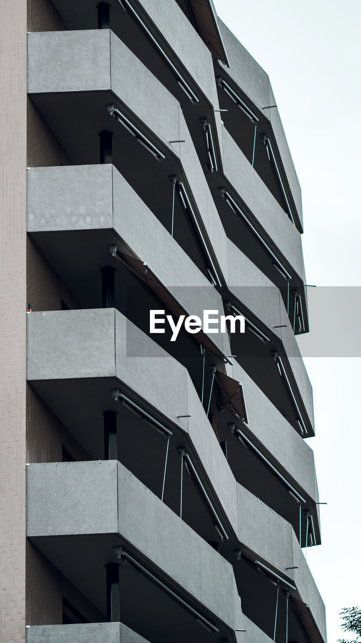 Low angle view of building against sky