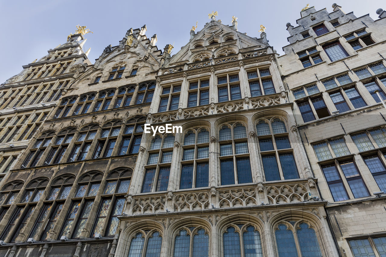 Low angle view of building against sky