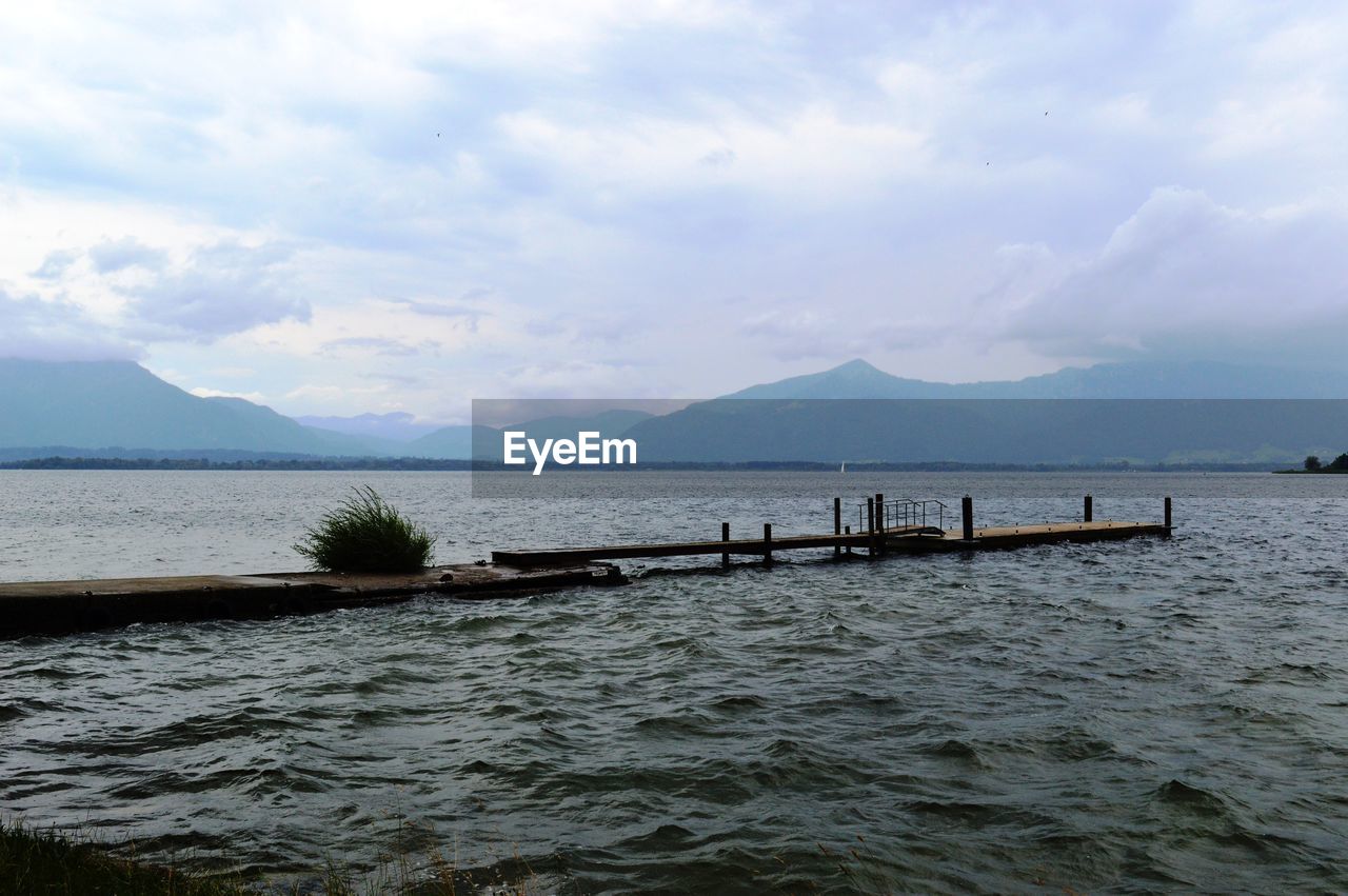 PANORAMIC VIEW OF SEA AGAINST SKY