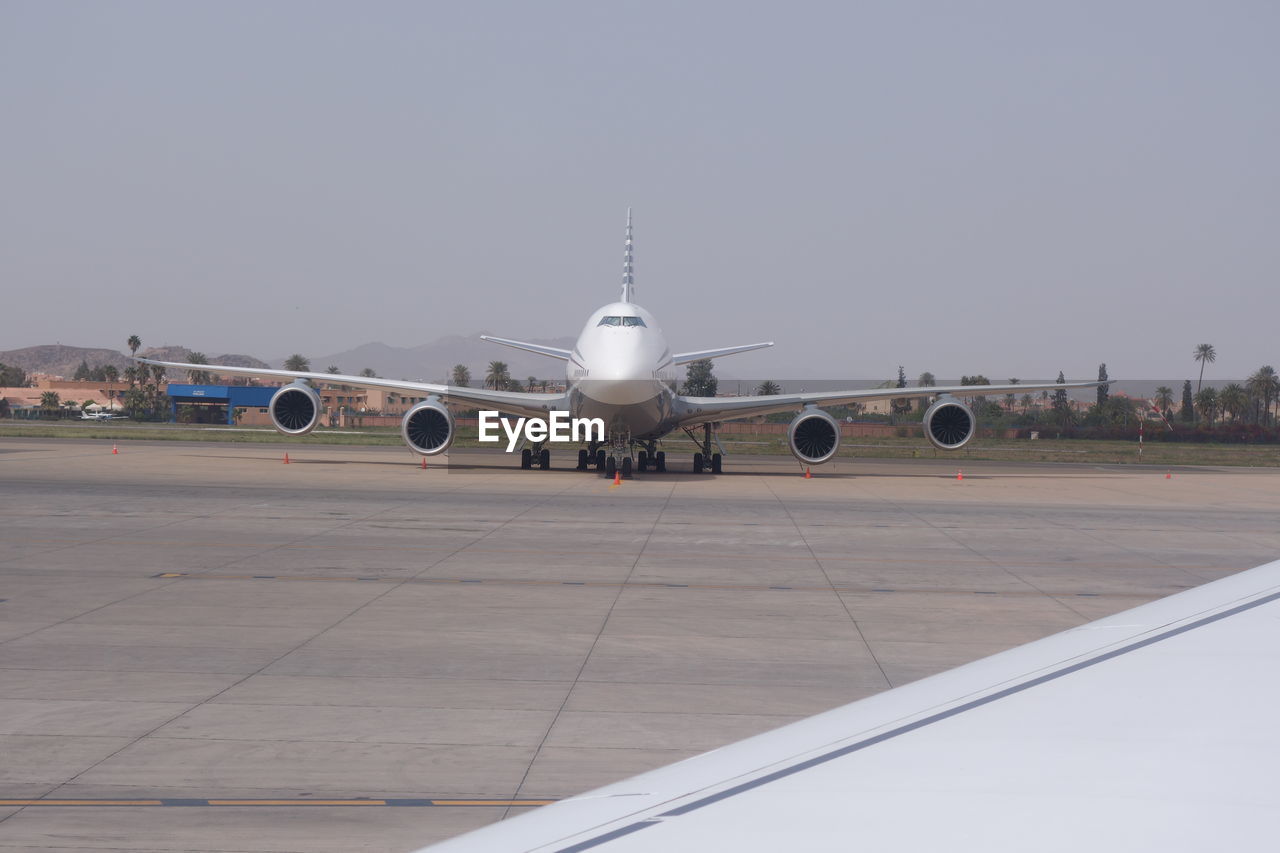 AIRPLANE ON RUNWAY