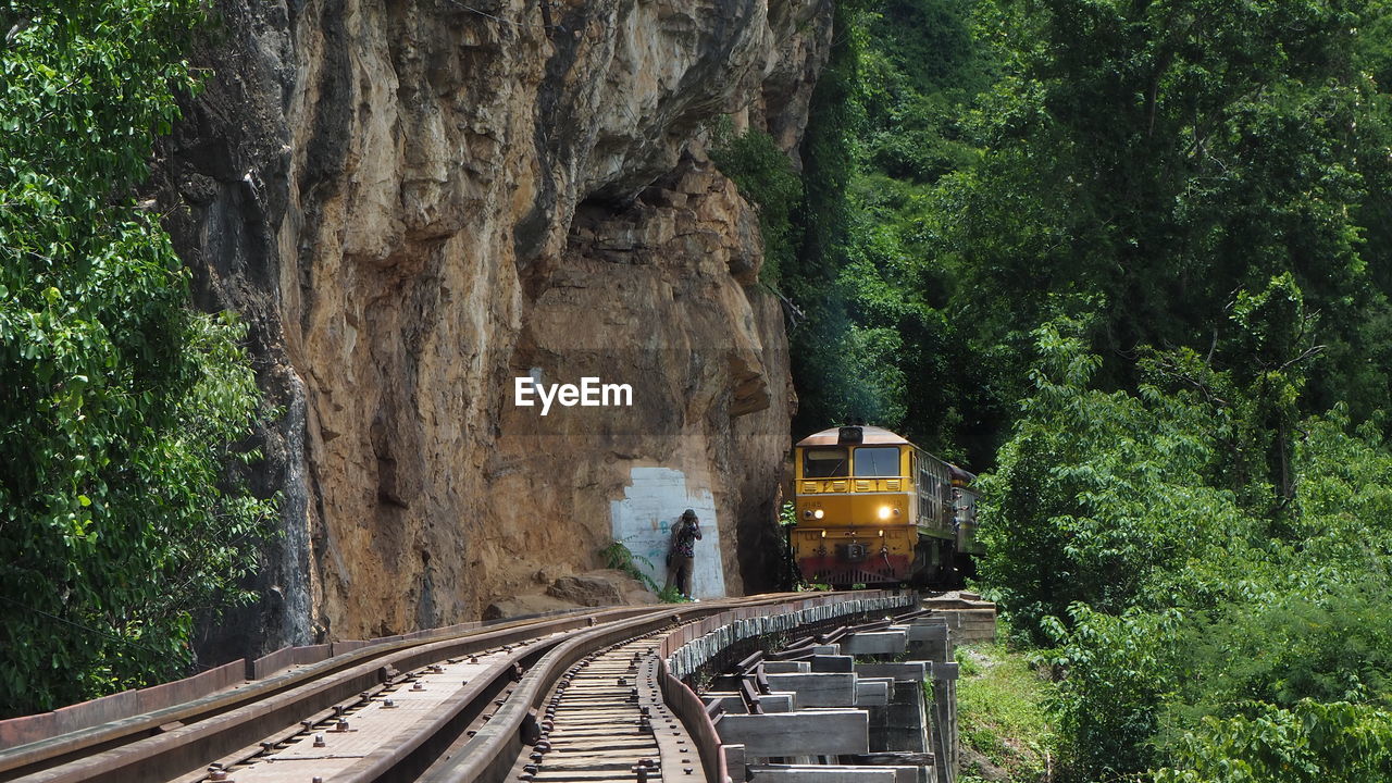 The attraction kanchanaburi, thailand, the death railway during world war ii.