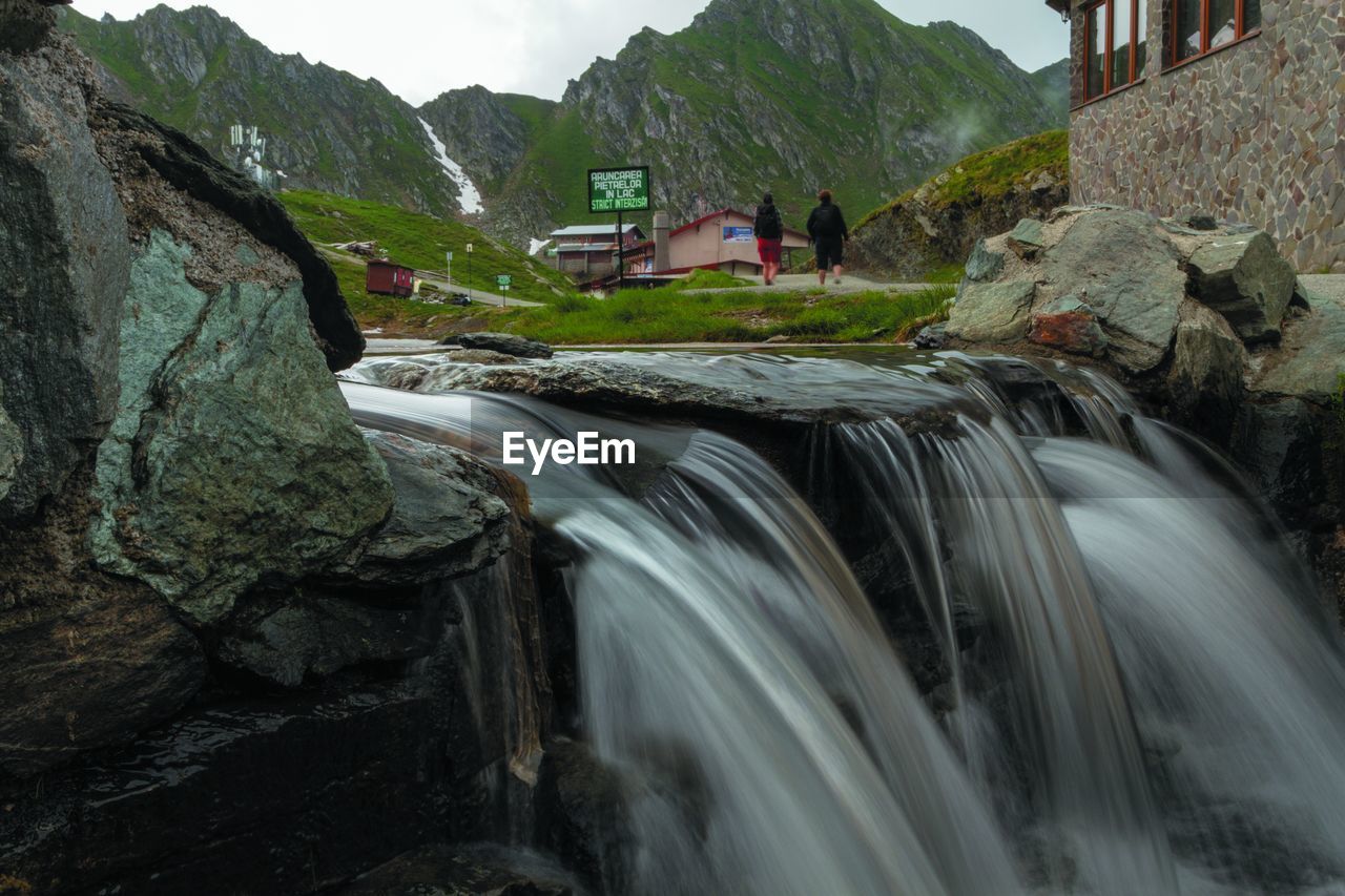 Motion Scenics - Nature Long Exposure Water Flowing Water Blurred Motion Waterfall Beauty In Nature Mountain Architecture Nature Built Structure Flowing Rock Building Exterior Day No People Solid Speed Outdoors Power In Nature