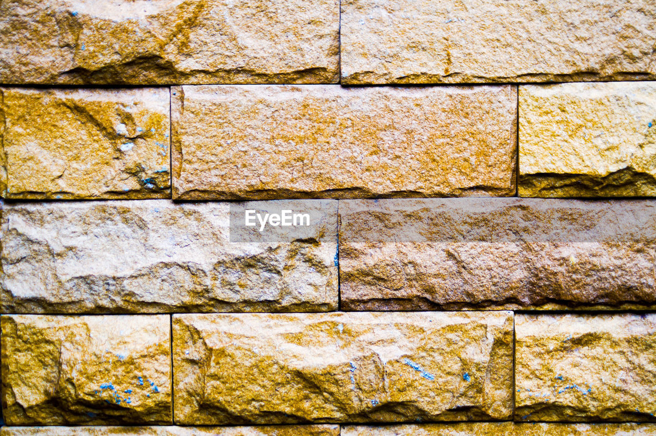 Full frame shot of stone wall