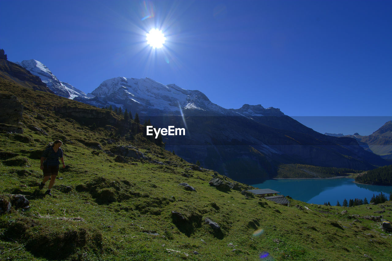 SCENIC VIEW OF MOUNTAINS AND SKY