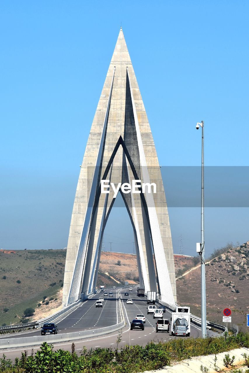 BRIDGE AGAINST SKY