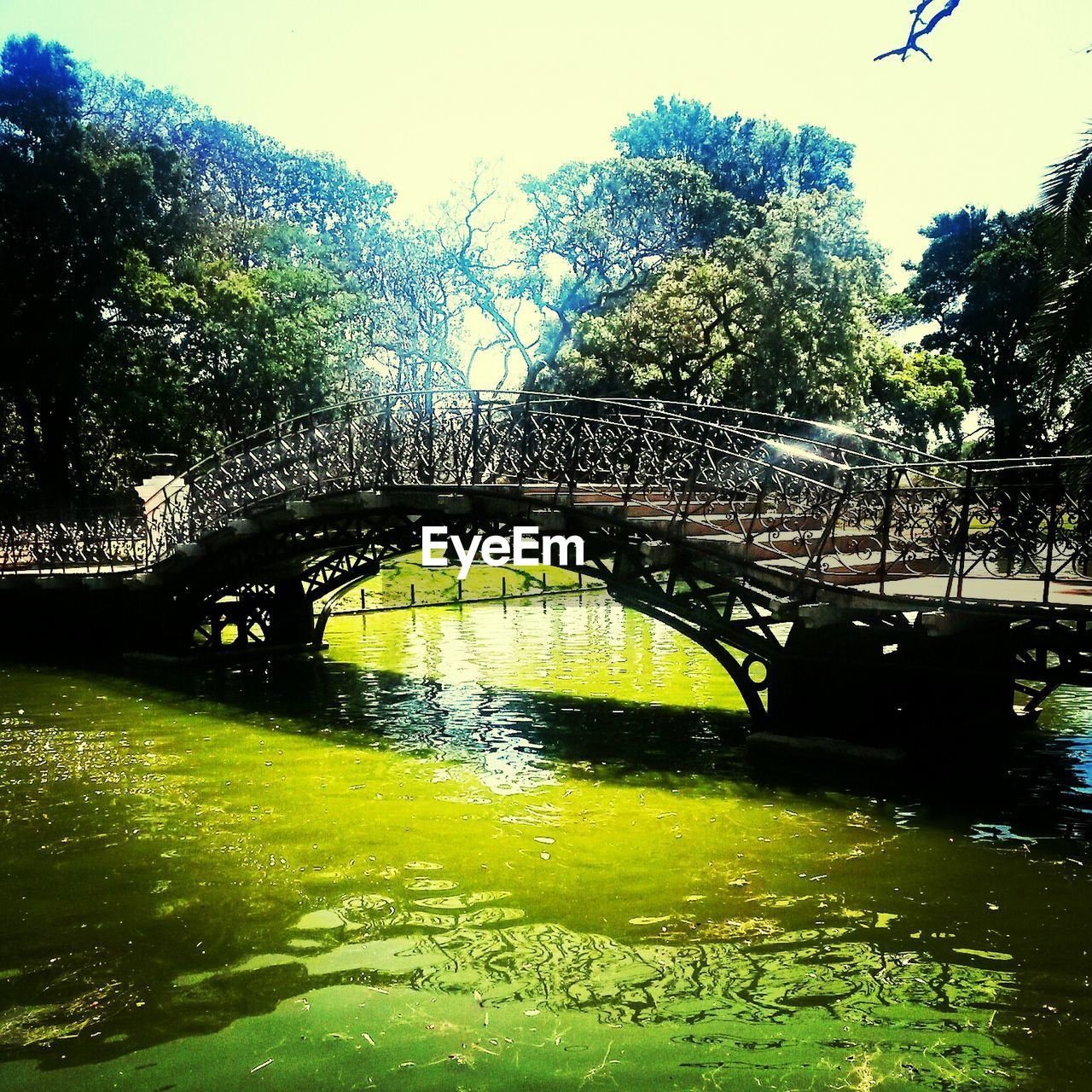 Bridge across river