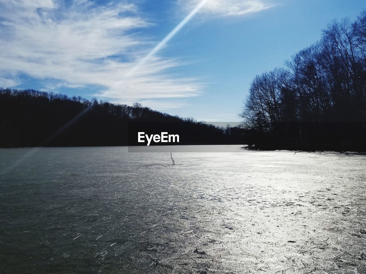 SCENIC VIEW OF SNOW COVERED LANDSCAPE