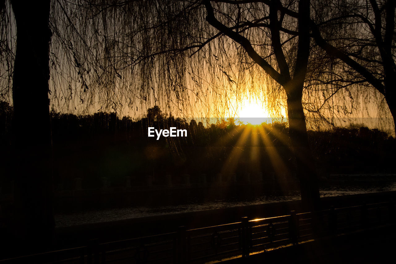 SCENIC VIEW OF SUNSET