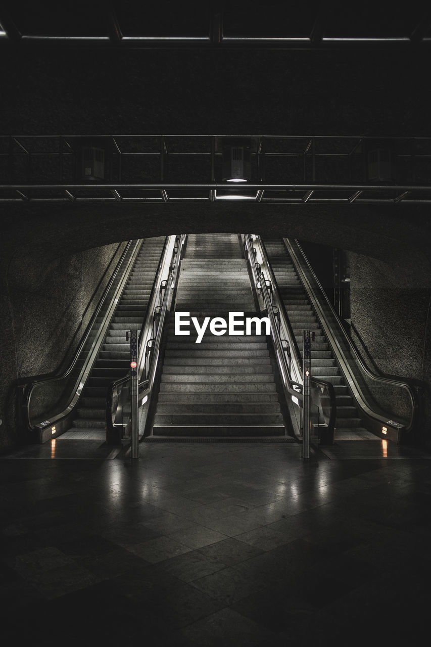 EMPTY SUBWAY STATION