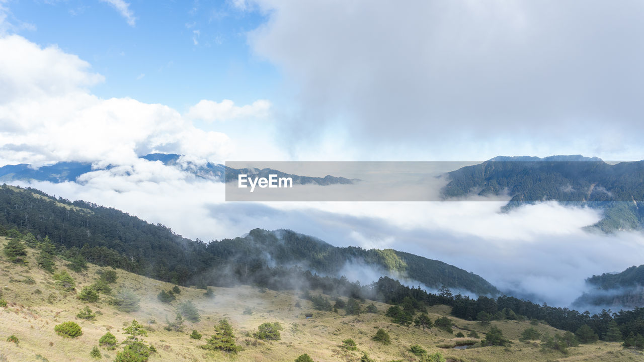 SCENIC VIEW OF MOUNTAIN AGAINST SKY