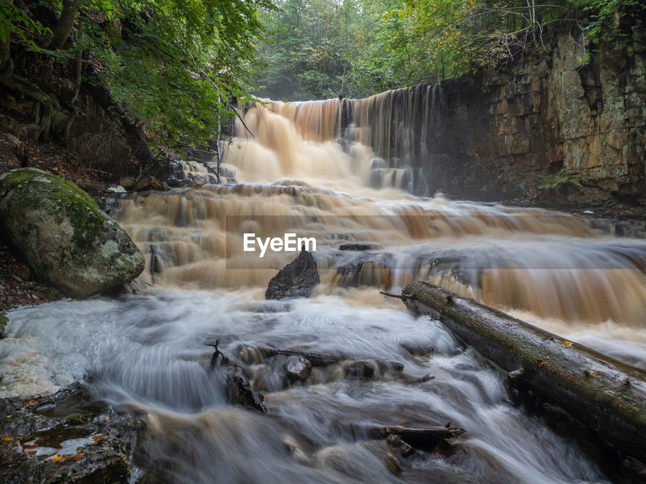 waterfall, water, scenics - nature, beauty in nature, body of water, motion, tree, watercourse, river, nature, environment, forest, plant, long exposure, flowing water, stream, land, flowing, rock, water feature, rapid, blurred motion, no people, non-urban scene, outdoors, speed, travel destinations, landscape, water resources, falling, idyllic, environmental conservation, travel, tourism, autumn, splashing, power in nature, rainforest