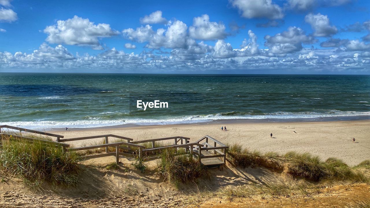 PANORAMIC SHOT OF SEA AGAINST SKY