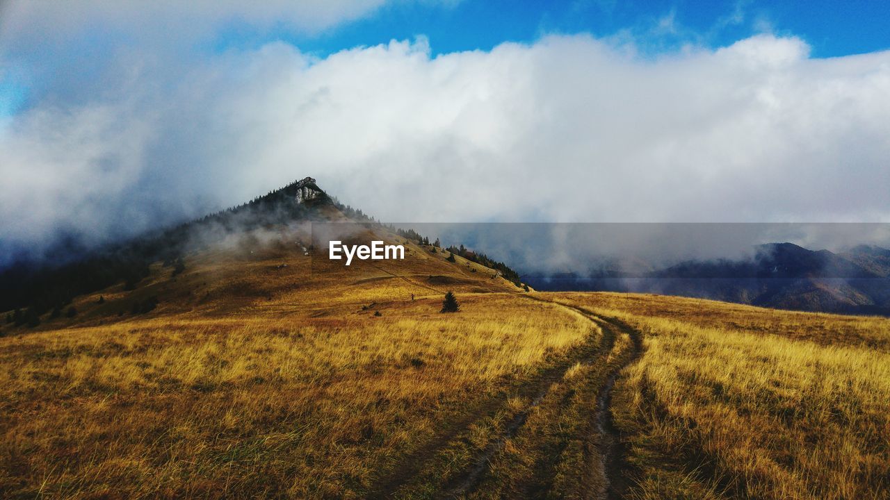 Panoramic view of landscape against sky