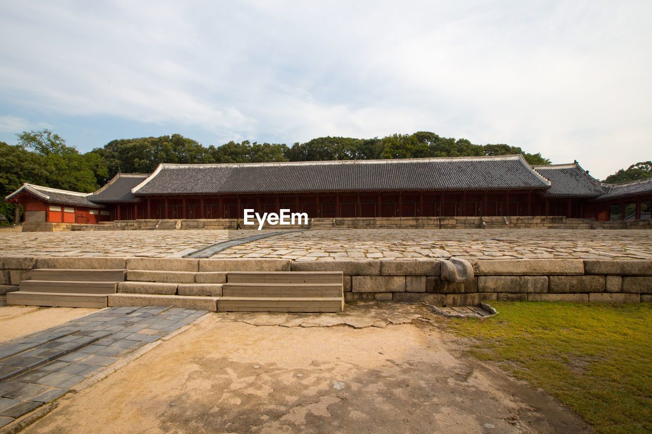 Built structure against sky