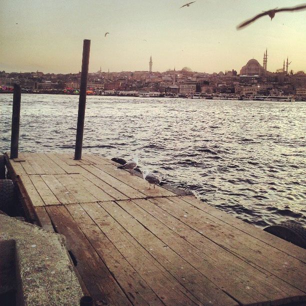 VIEW OF PIER AT HARBOR